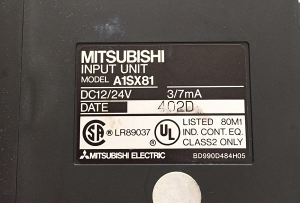 Mitsubishi Input Unit A1SX81